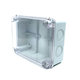 Montážní krabice IP67 s průhledným víkem 190x145x80mm