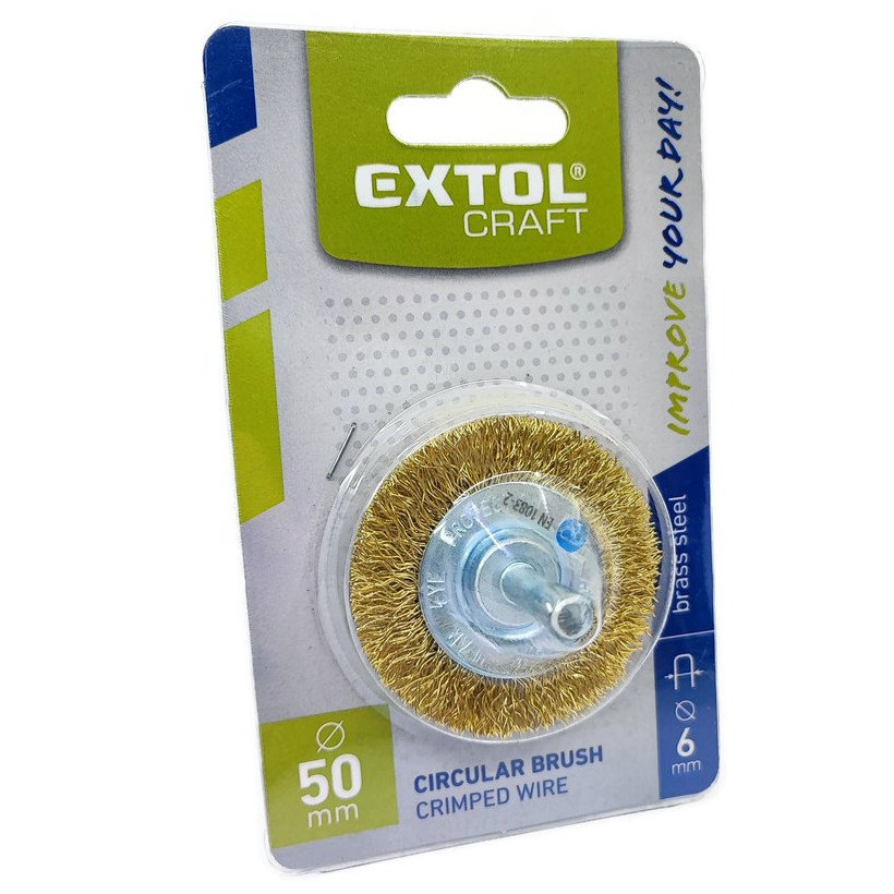 Kartáč okružní vlnitý se stopkou 50x0,3mm