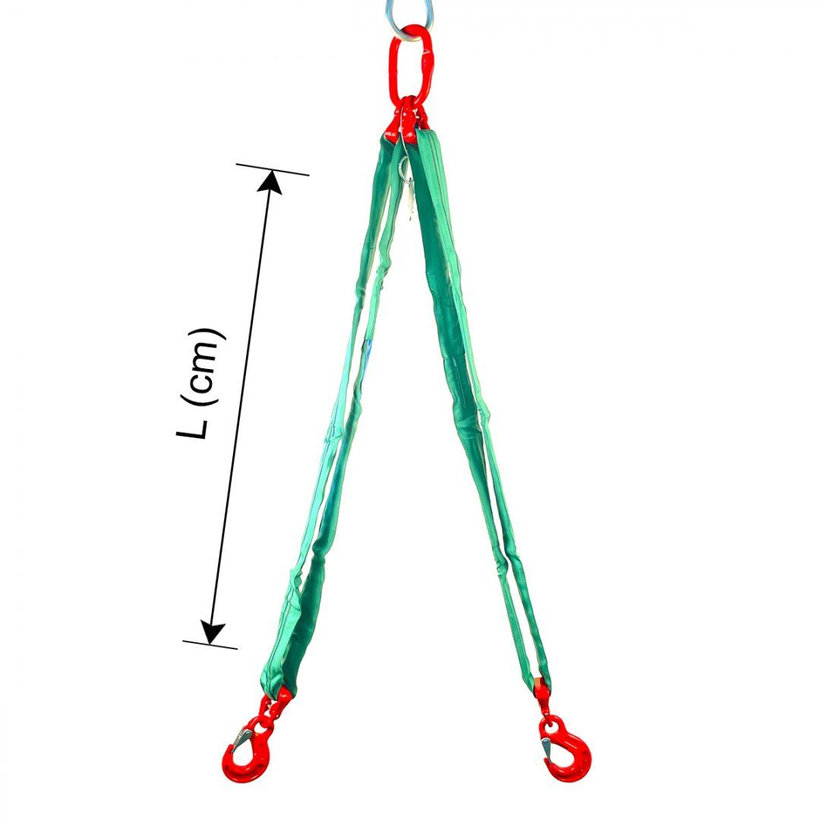 Textilní závěs OKO-2 HÁK 2800/2000 kg, 1,5 m