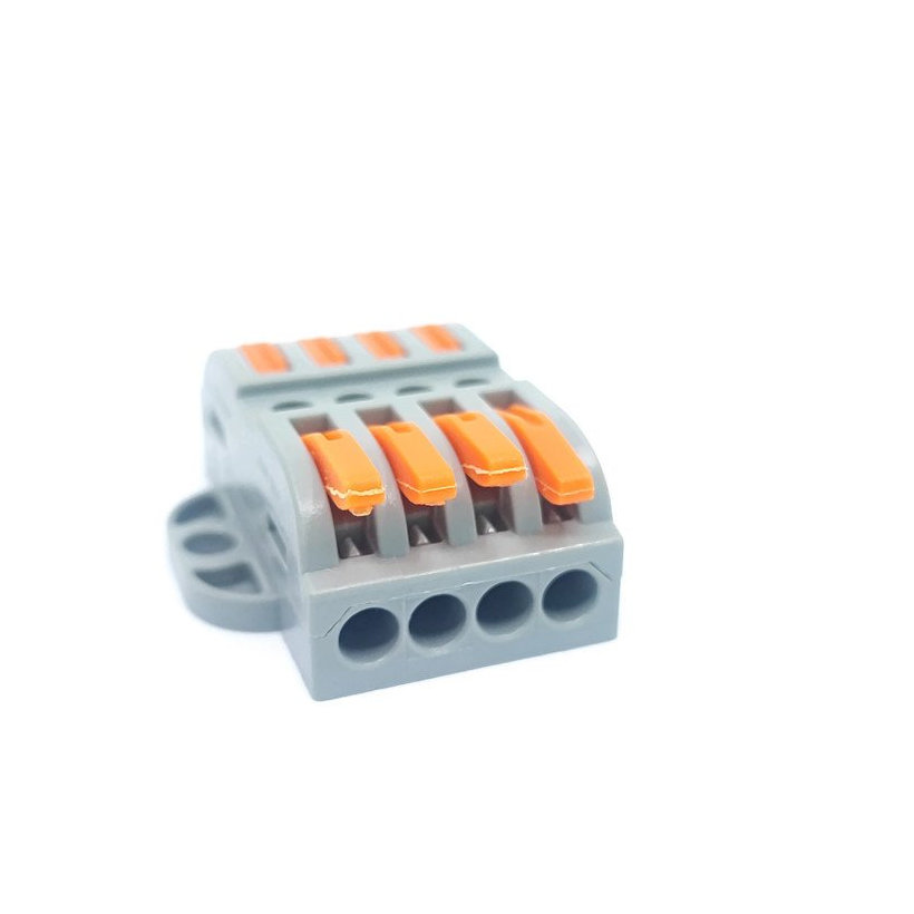 Spojovací svorka pružinová - 4 vodiče