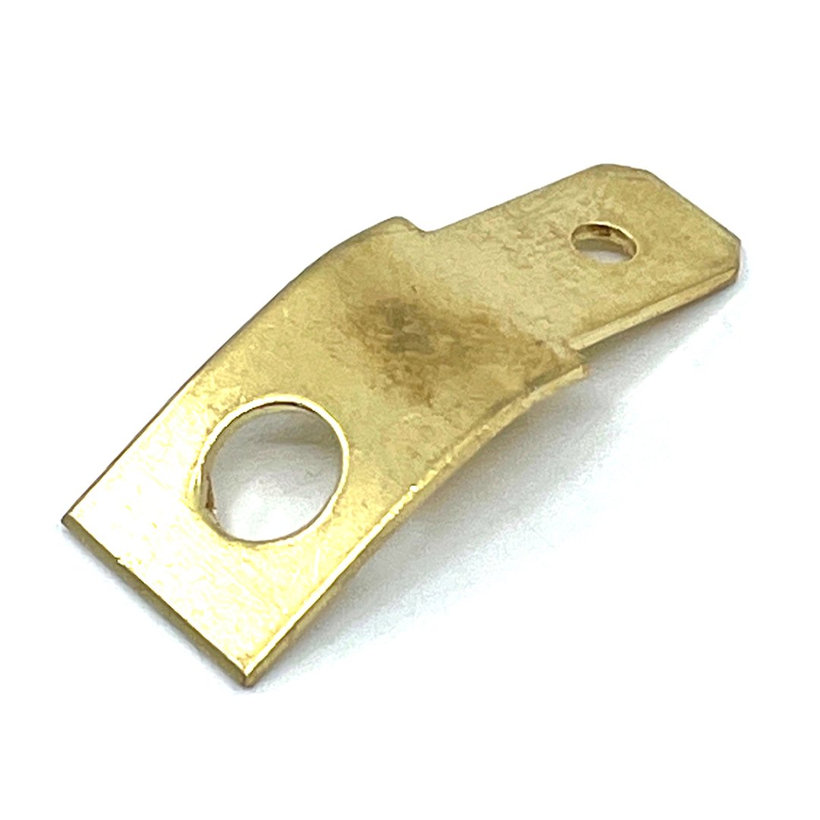 Neizolované MS kolíky ploché 6,3x0,8mm/90°