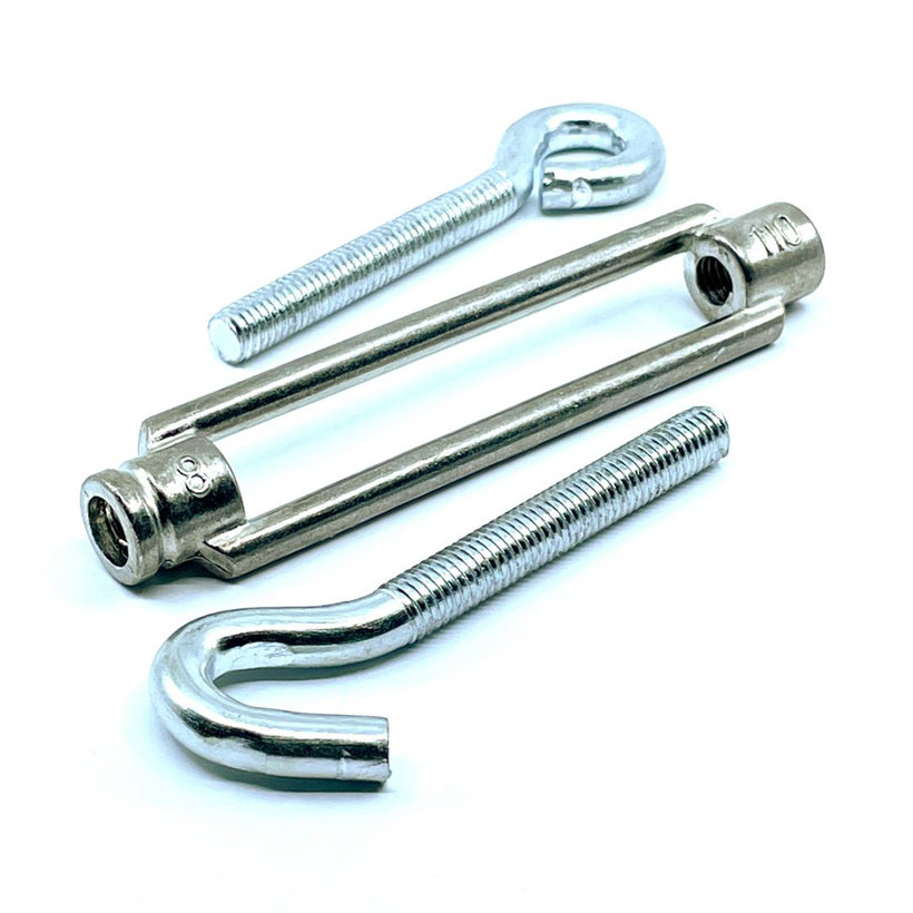 Přesný napínač oko-hák 4x45mm