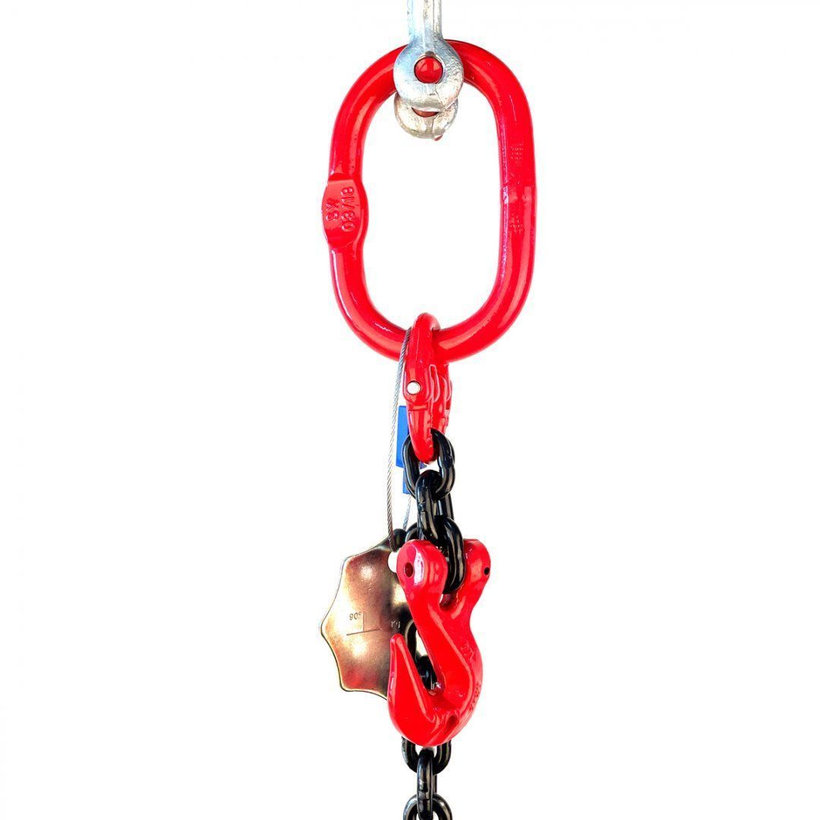 Řetězový závěs oko-hák tř 80 se zkracovačem (1 m, 8000 kg, 16 mm)