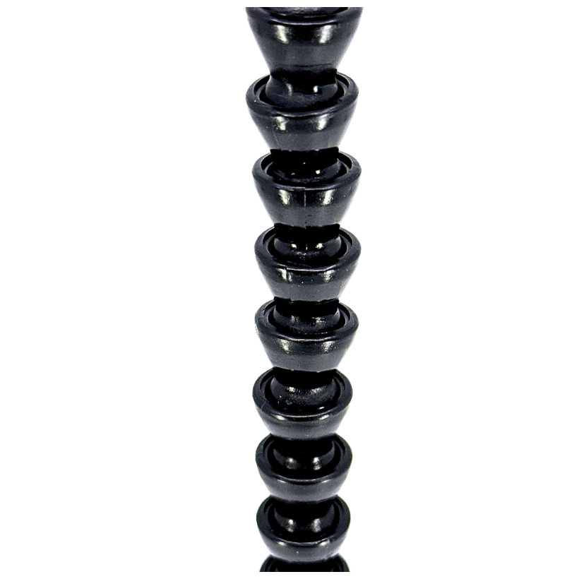 Dlouhý flexibilní držák na bity s rychloupínáním - černý