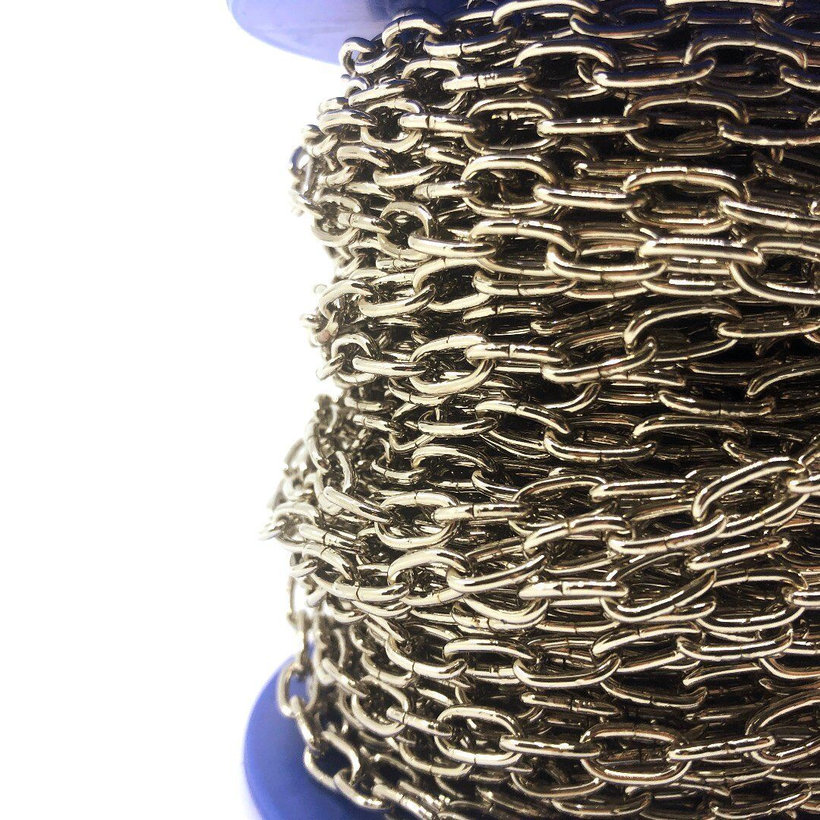 Řetěz hodinářský U poniklovaný 1,1mm