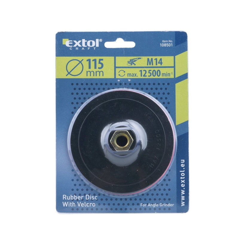 Talíř unášecí se suchým zipem 115mm