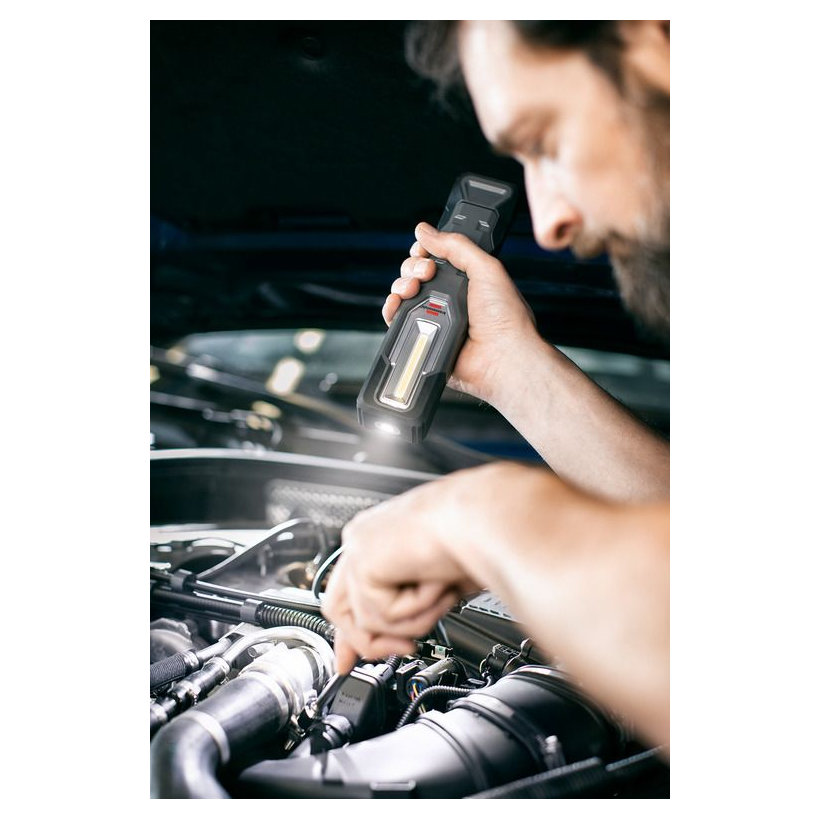 LED akumulátorová ruční lampa HL 1000 A