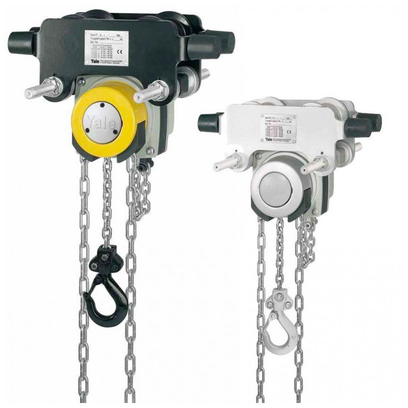 Ruční kladkostroj s řetězovým pojezdem Yalelift ITG 1,0/1 - Vozík A