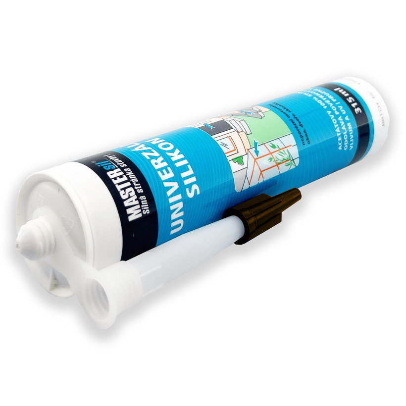 Silikon univerzální černá 315ml