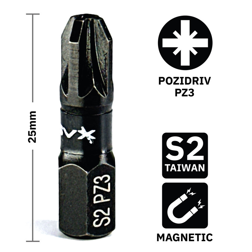 Bit magnetický PZ3x25mm