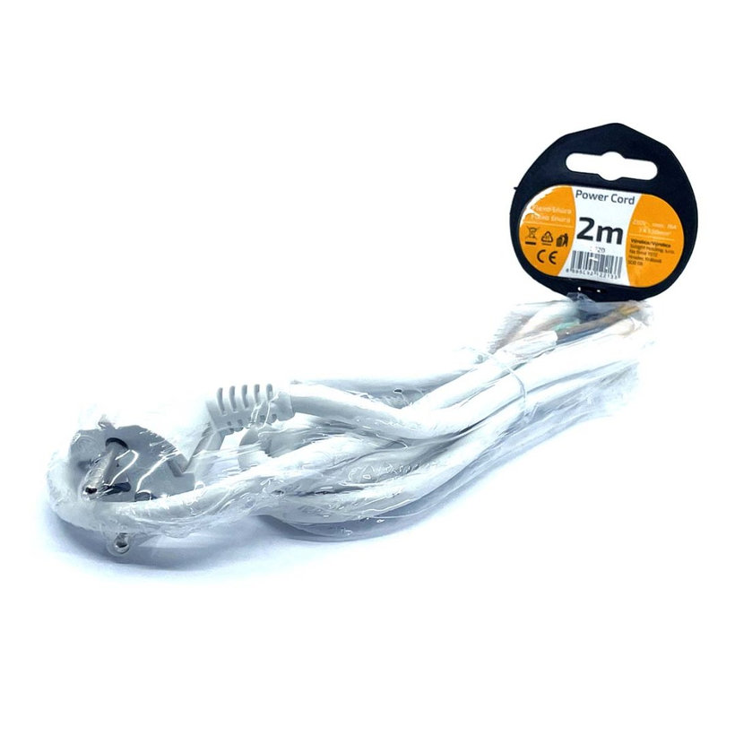 Flexo šňůra 2m 3x1,5 bílá