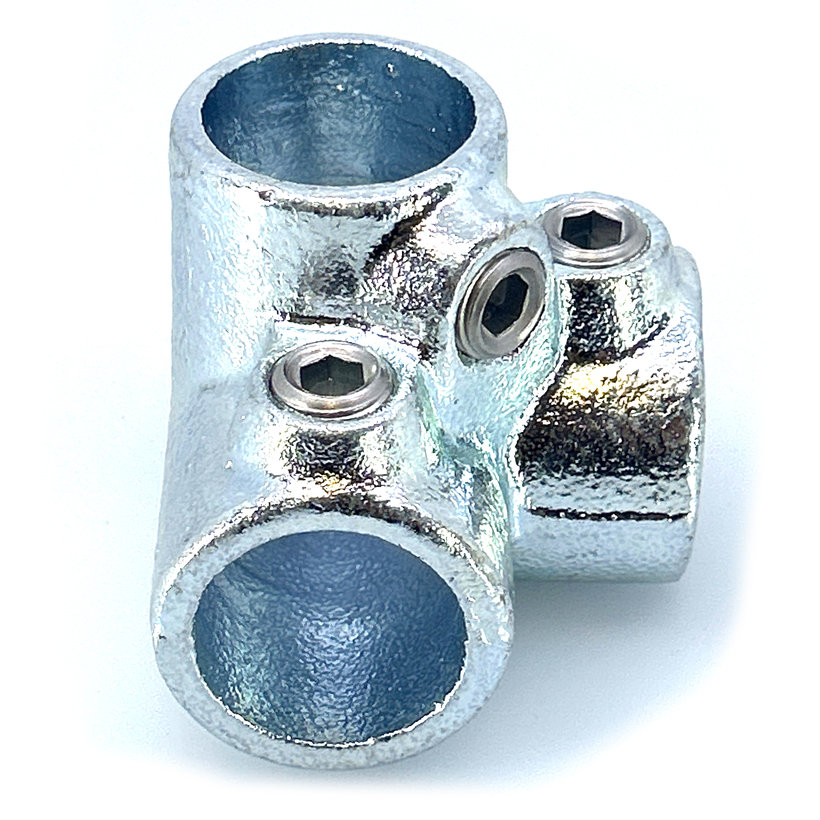 Spojovací článek tři větve 27 mm - pozinkovaný