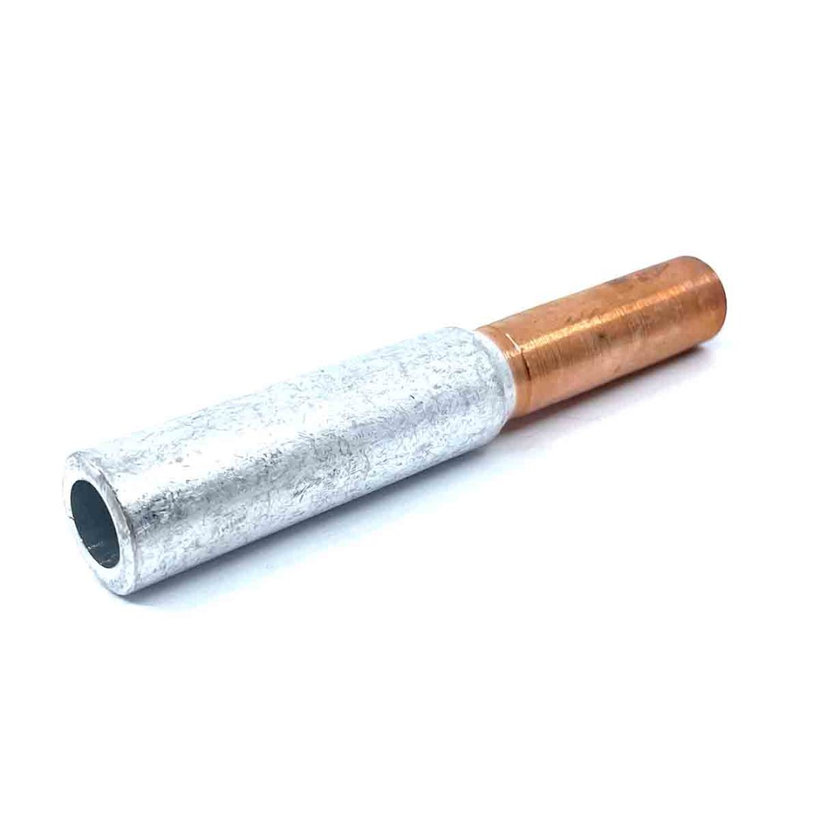 Neizolovaná Cu-Al lisovací spojka 25mm²