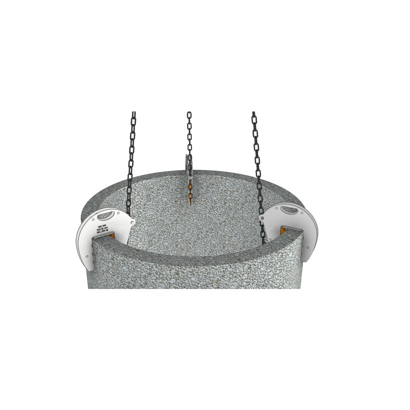 Svěrka na betonové skruže SBS