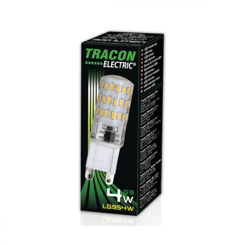 LED žárovka 4W G9 se silikonovým pouzdrem - neutrální bílá