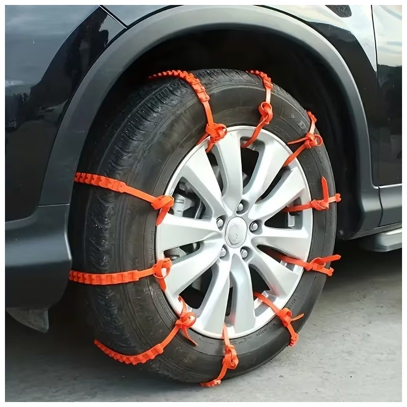 Plastové nouzové „sněhové řetězy“ na pneumatiky 12×930 mm – 10 ks