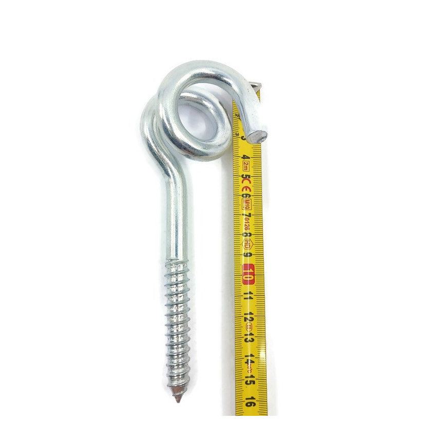 Hák houpačkový dvojitý s vrutem Zn 10,5x160mm