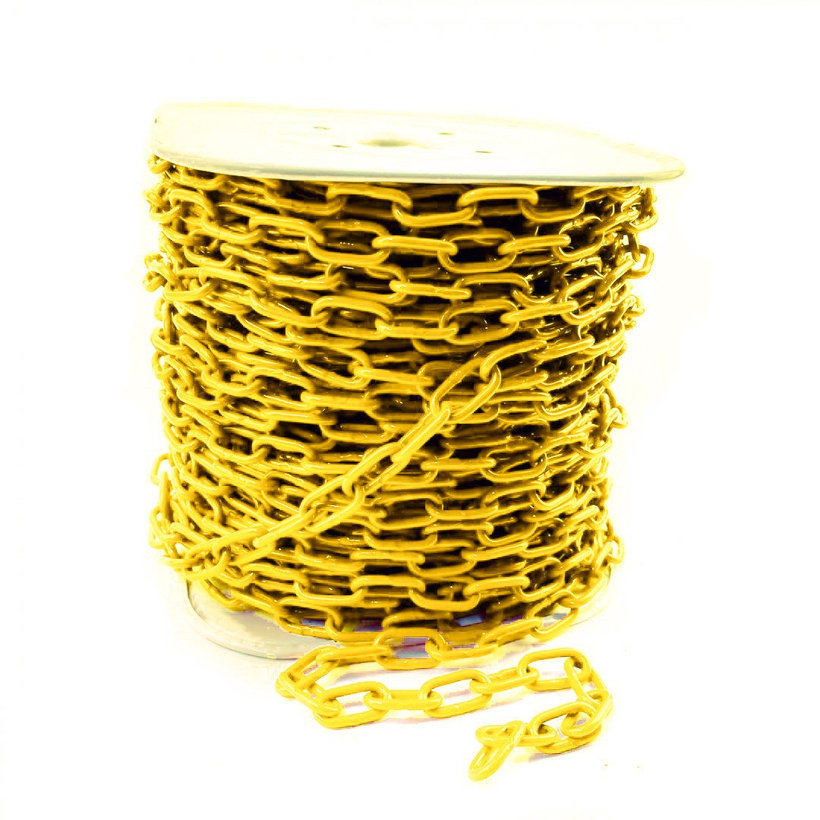 Klasický řetěz barevný na cívce/žlutá 2,2mm