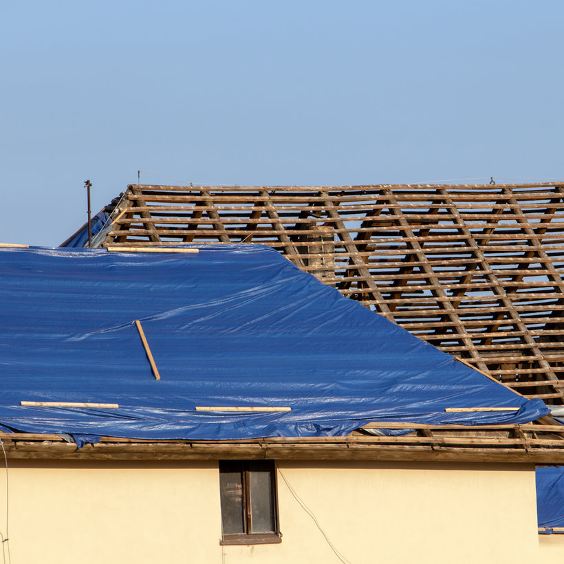 Plachta krycí 3x5m tmavě modrá 100g/m²