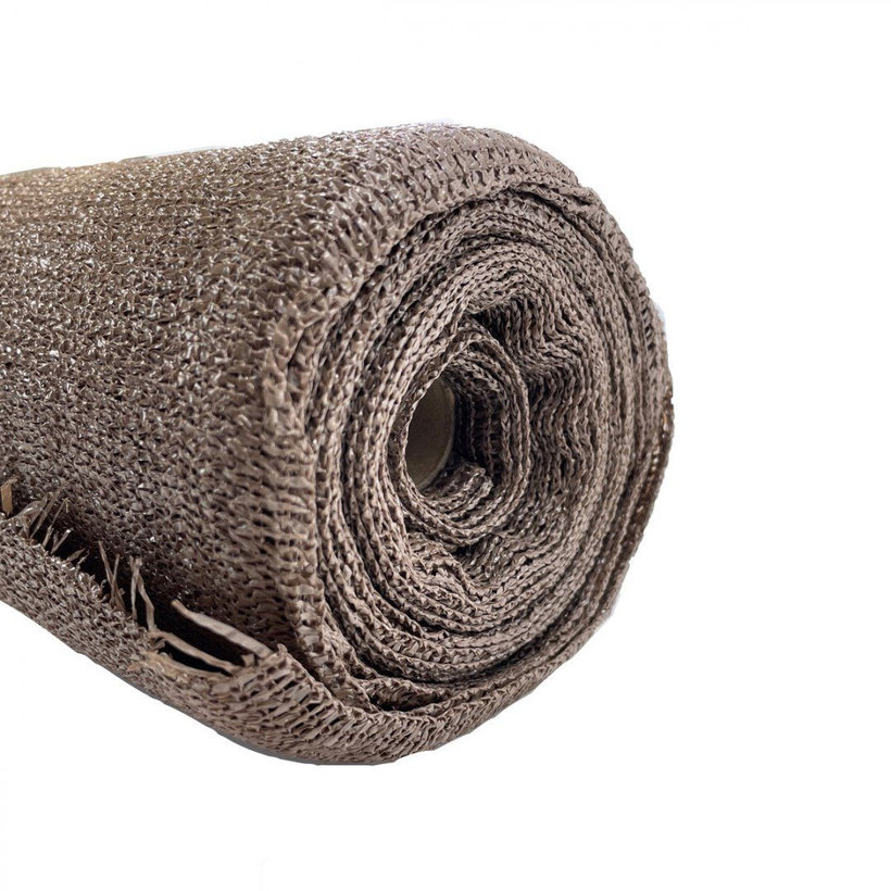 Stínící síť hnědá 95% - délka 25m - výška 2m