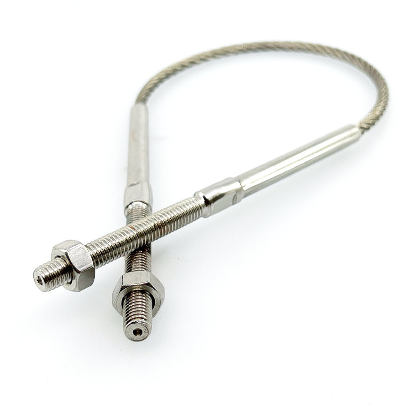 Lanová výplň zábradlí závit/závit M5 2,5mm/2m