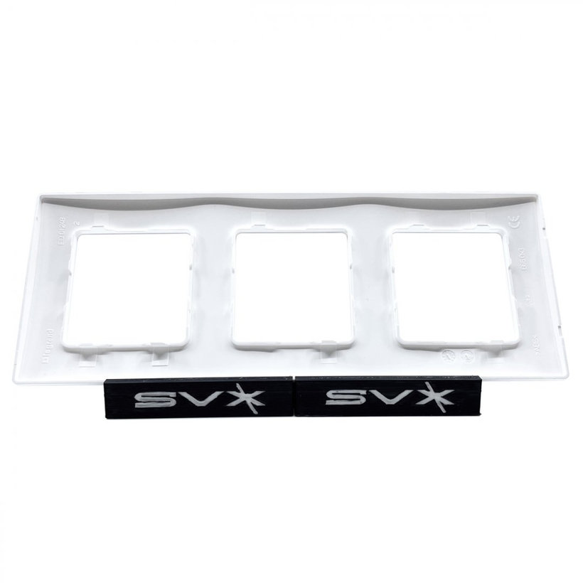 Niloé 3 rámeček bílý