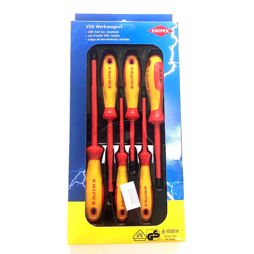 Šroubováky izolovaný 6-dílná sada