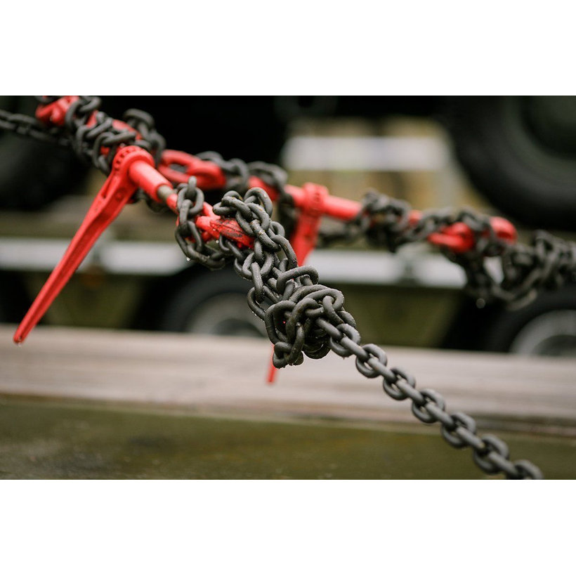 Řetězový závěs oko-4 háky tř 80 se zkracovačem (8 m, 4250/3000 kg, 8 mm)