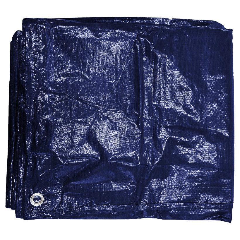 Plachta krycí 3x5m tmavě modrá 100g/m²