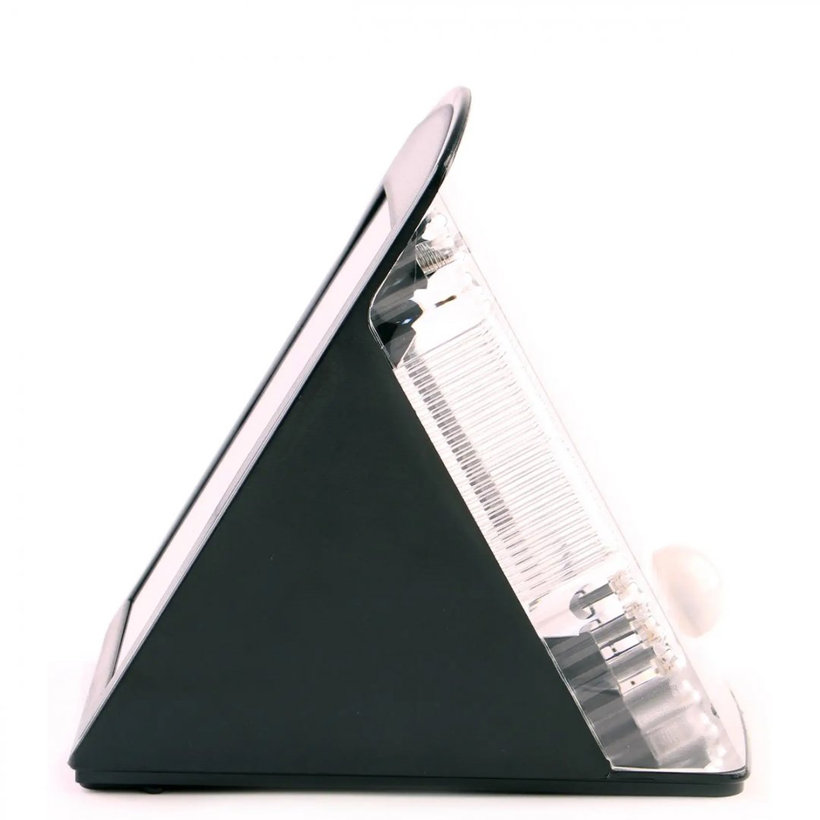 Solární LED nástěnné světlo s pohybovým PIR detektorem černé