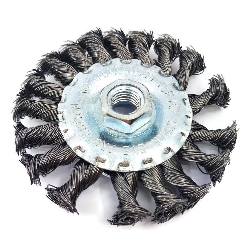 Kartáč okružní copánkový M14-100mm