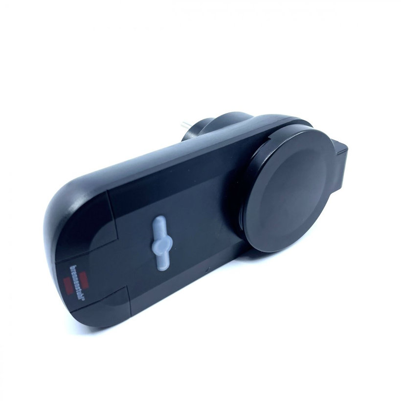 Dálkový spínací set 2 zásuvky 1000W IP44 černý