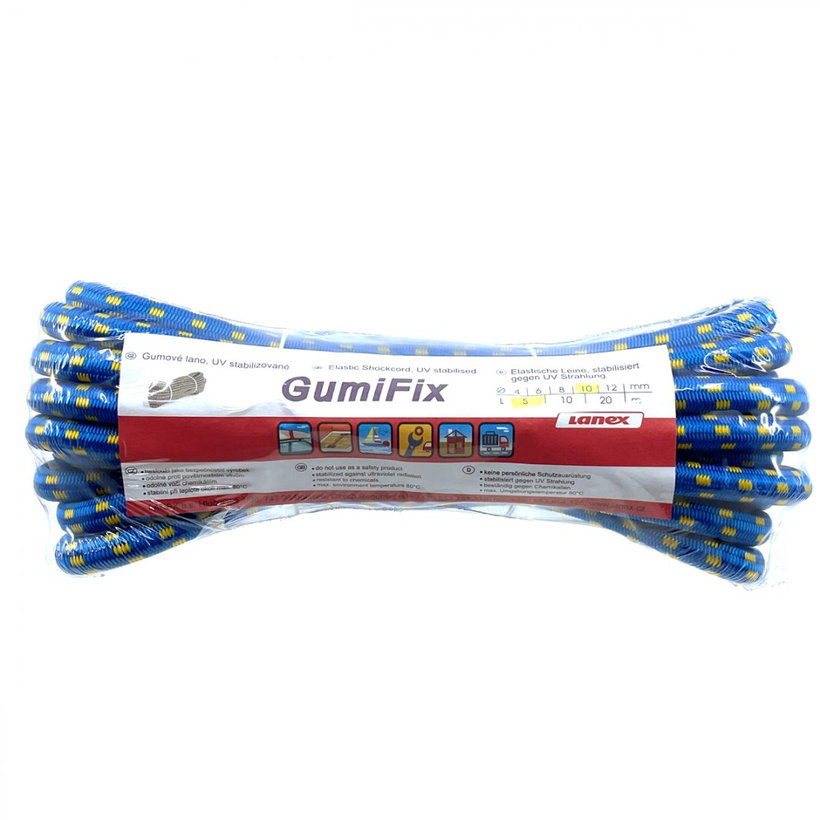 Gumolano s opletem 5m 10mm