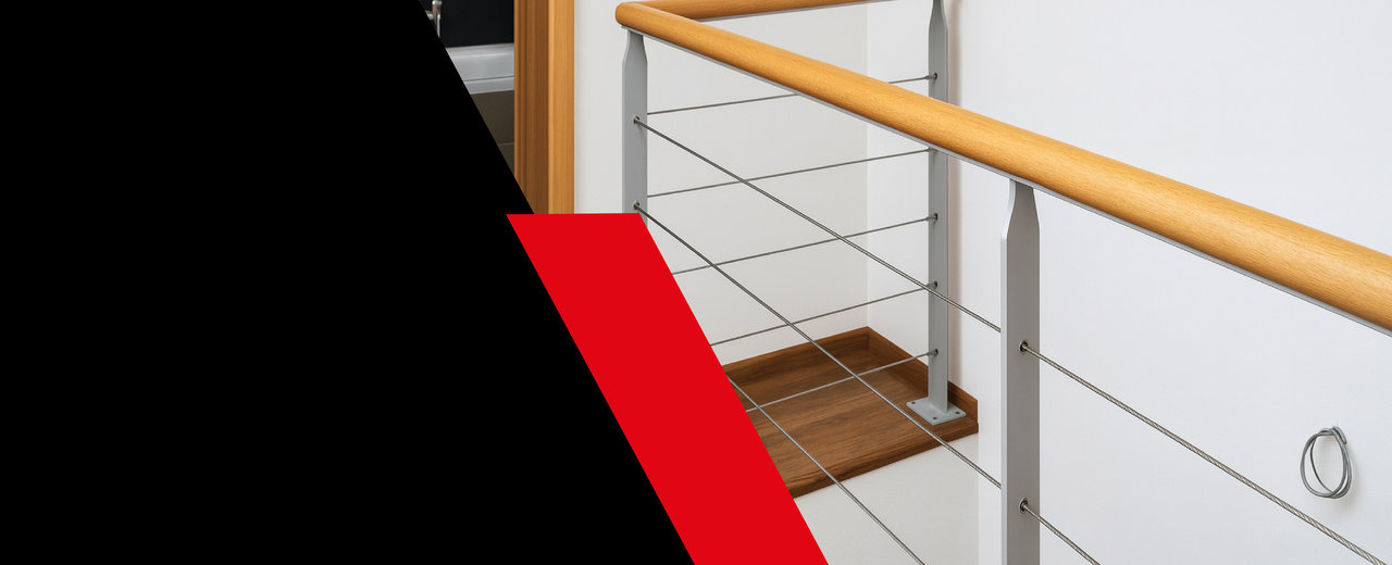 Lanové výplně zábradlí