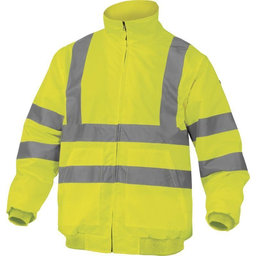 Reflexní zimní bunda RENO HV žlutá XL