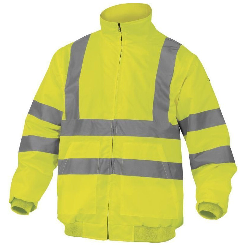 Reflexní zimní bunda RENO HV žlutá XL