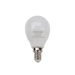 LED žárovka koule E14 8W - neutrální - s chipem