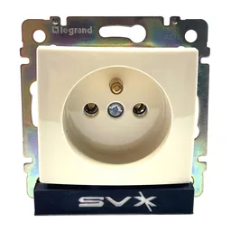 Valena 1-zásuvka béžová