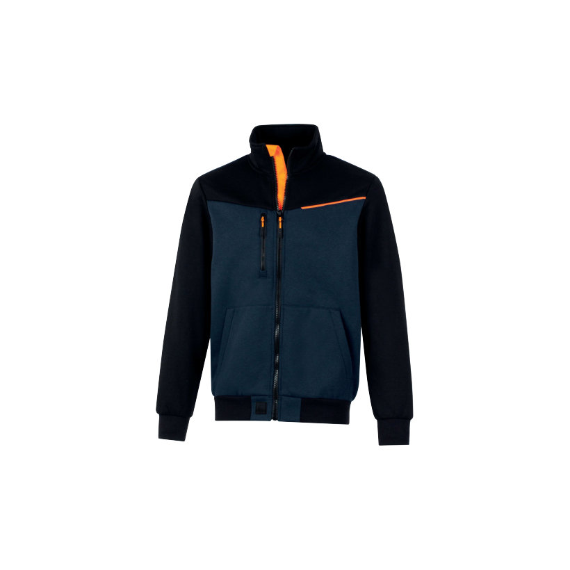 Pracovní mikina SWABI námořnická modrá / černá - XXL