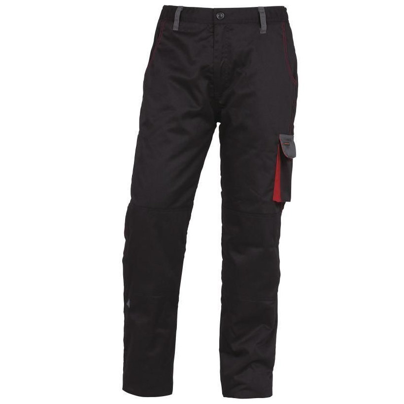 Zateplené pracovní kalhoty D-MACH černé XL