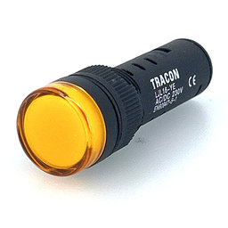 Kontrolka LED žlutá 16mm