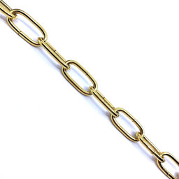 Řetěz ozdobný/žlutý zinek 2mm