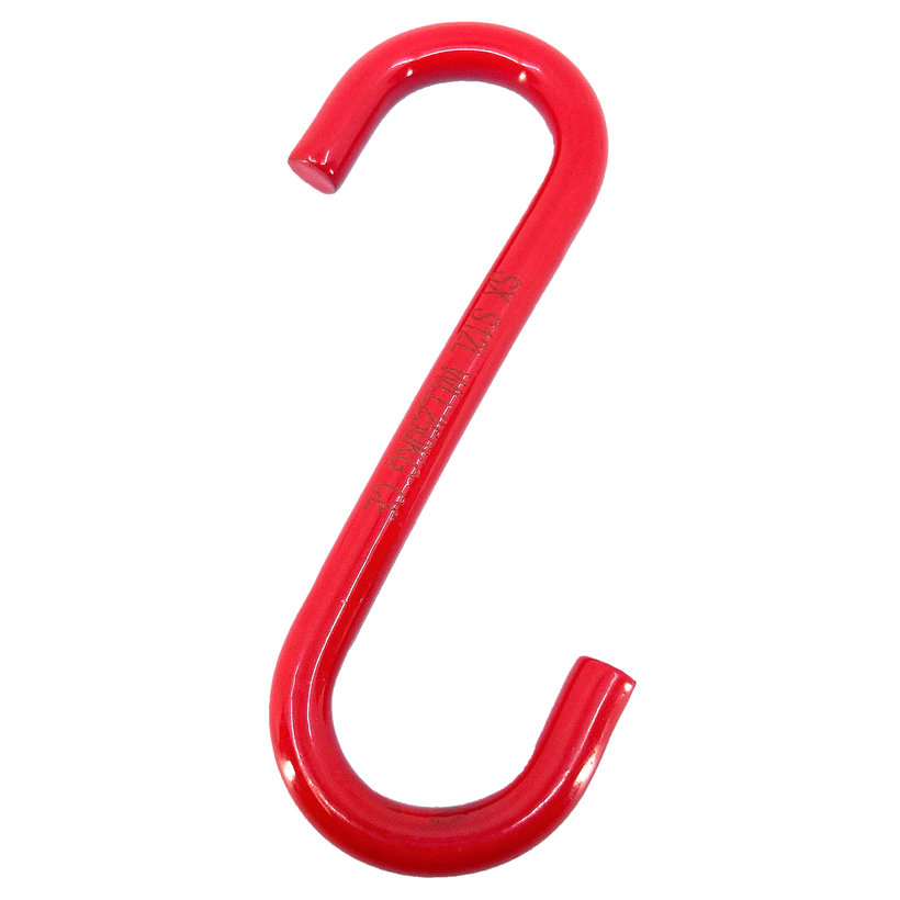 S-hák otevřený, prodloužený TR80, nosnost 100 kg