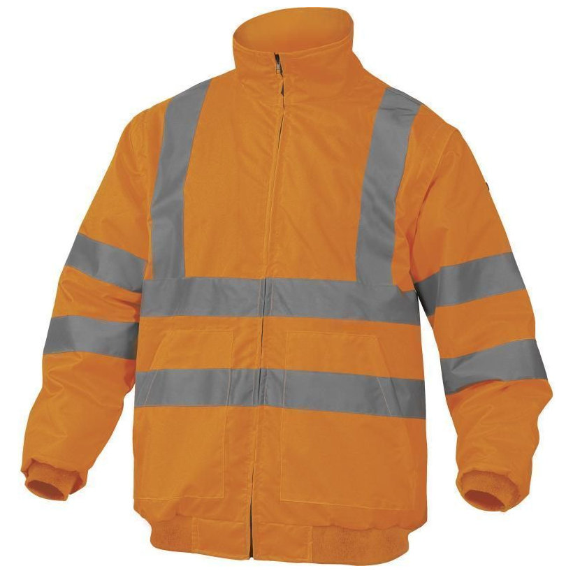 Reflexní zimní bunda RENO HV oranžová 3XL