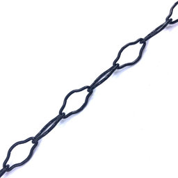 Řetěz ozdobný/černý zinek 1,5mm