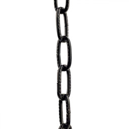 Řetěz ozdobný tepaný černý zinek 2,8mm
