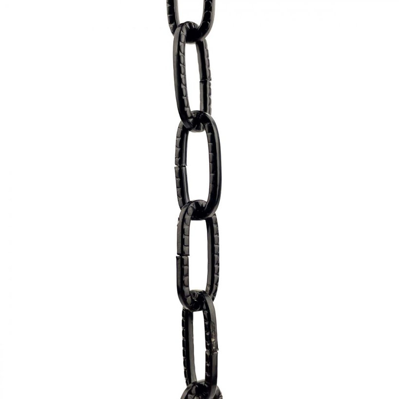 Řetěz ozdobný tepaný černý zinek 2mm
