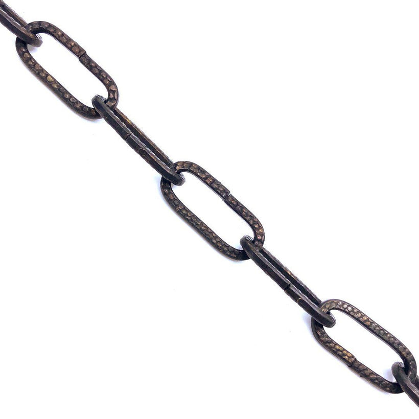 Řetěz ozdobný tepaný brunýrovaný 4mm