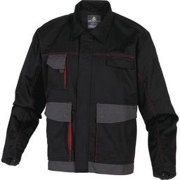 Pracovní bunda D-MACH černá-červená XL