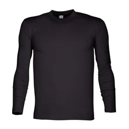 Tričko CUBA s dlouhým rukávem černé H13017 - XXL